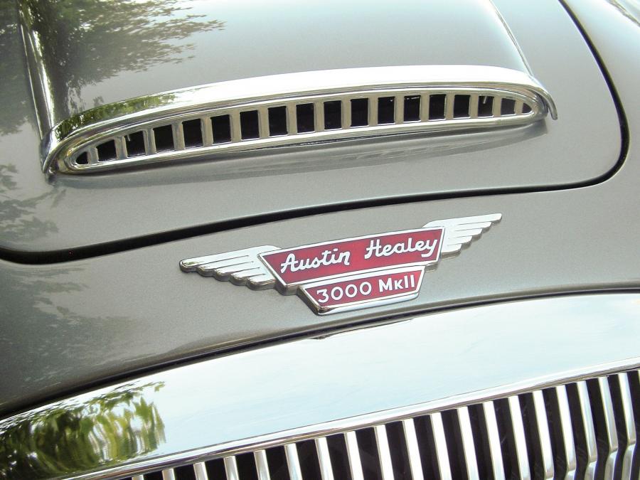 Логотип Austin-Healey 3000 BN7 Deluxe (Mk II) 1961 года  (фото 4 из 8)